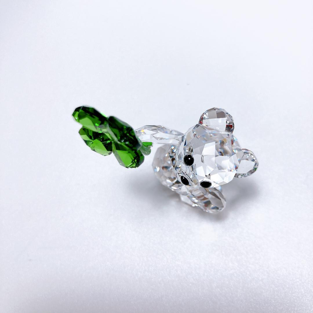 スワロフスキー Krisベア Lucky Charm 置物　|2820|☆