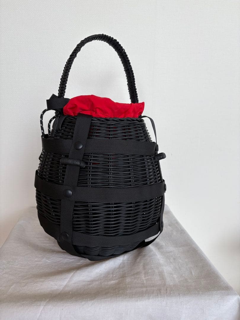 25AW JUN MIKAMI かごバッグ 黒