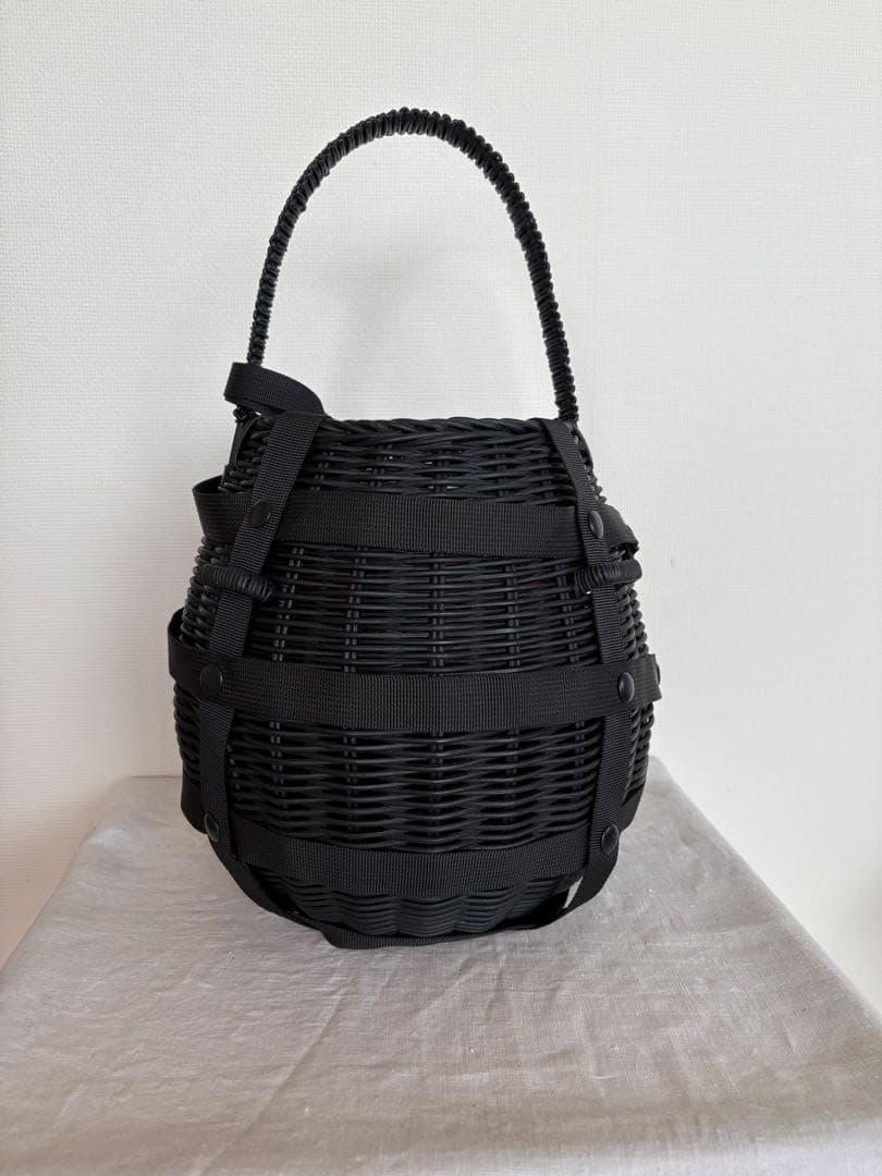 25AW JUN MIKAMI かごバッグ 黒
