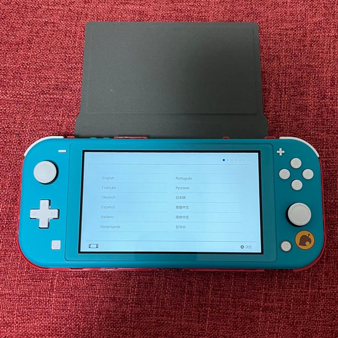 Nintendo Switch Lite あつまれどうぶつの森 アロハ柄 本体