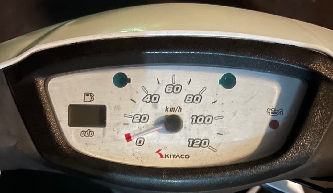 ZR JOG SA16J 120KM メーター