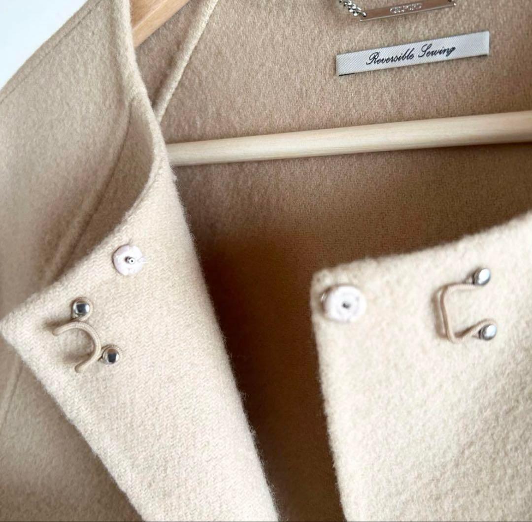 CELFORD　リバーケープジャケット キャメル