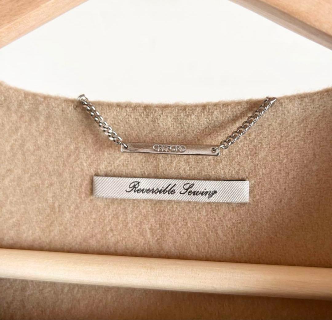 CELFORD　リバーケープジャケット キャメル