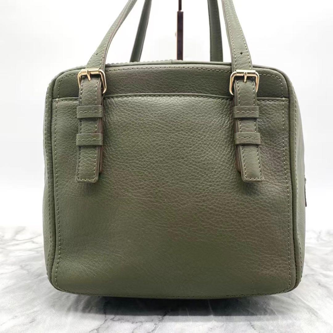 未使用級　土屋鞄　クラルテ　ミニボストンバッグ　肩掛け　保存袋付き　レザー