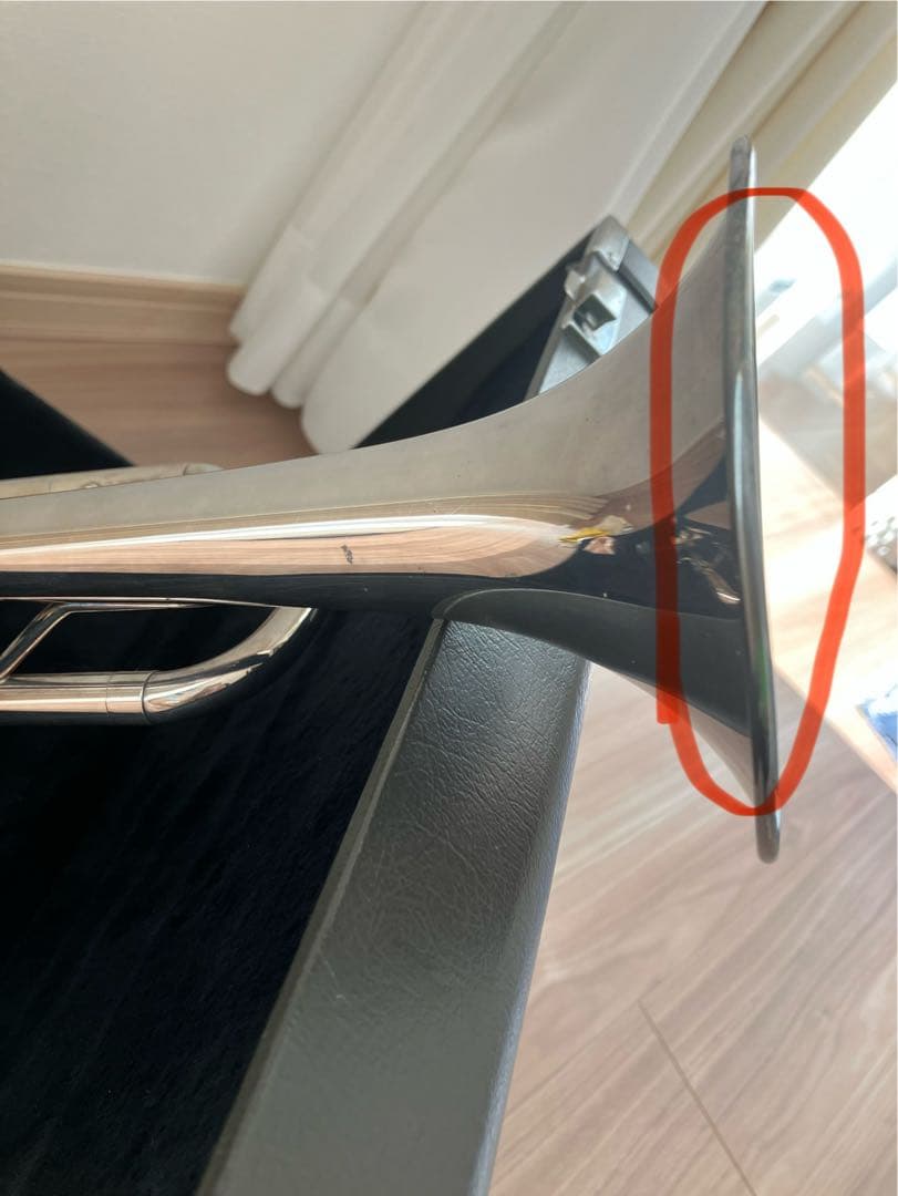 YAMAHA トランペット YTR1320 シルバー 〈ケース、付属品あり〉