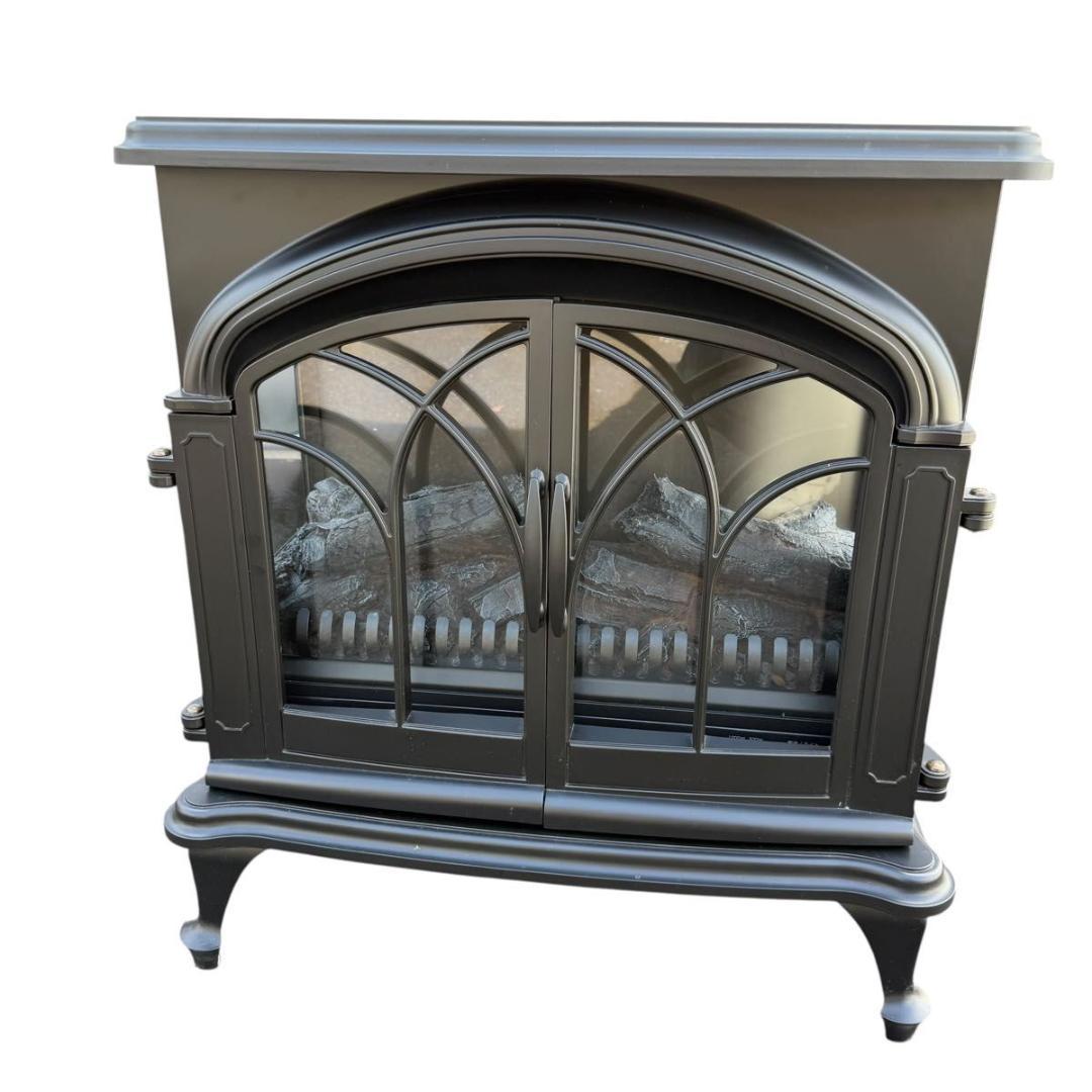 【美品】NITORI 電気暖炉 BLT-999B-3 ヒーター 12109