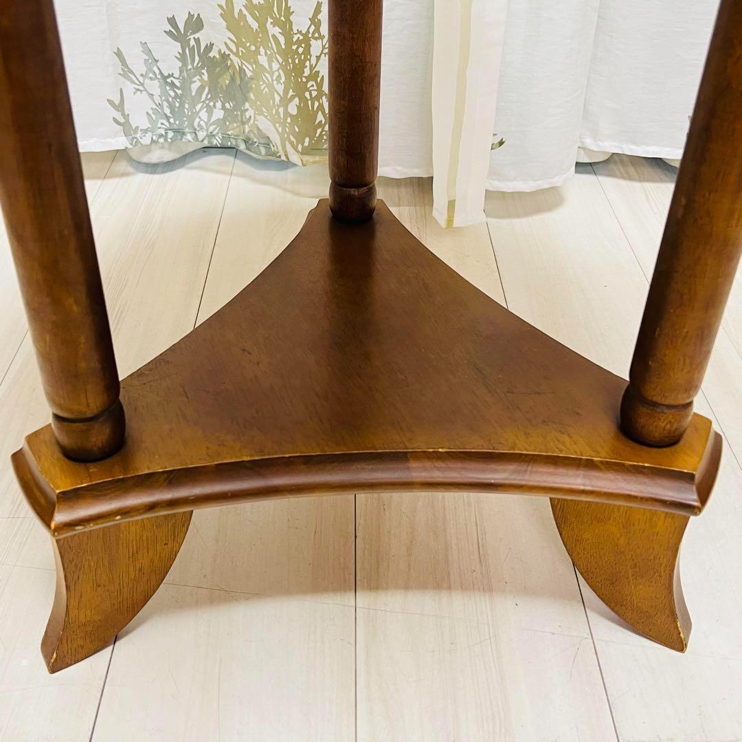 丸型　木製ラウンドテーブル　センターテーブル