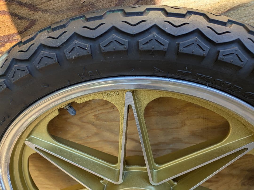 gt380セブンスターホイール 前後セット