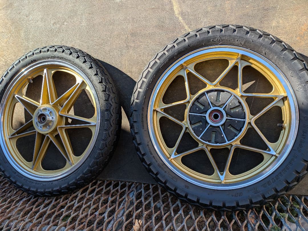 gt380セブンスターホイール 前後セット