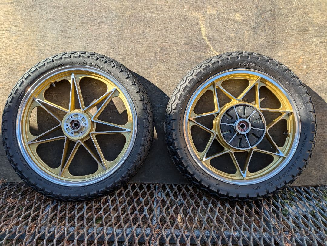 gt380セブンスターホイール 前後セット