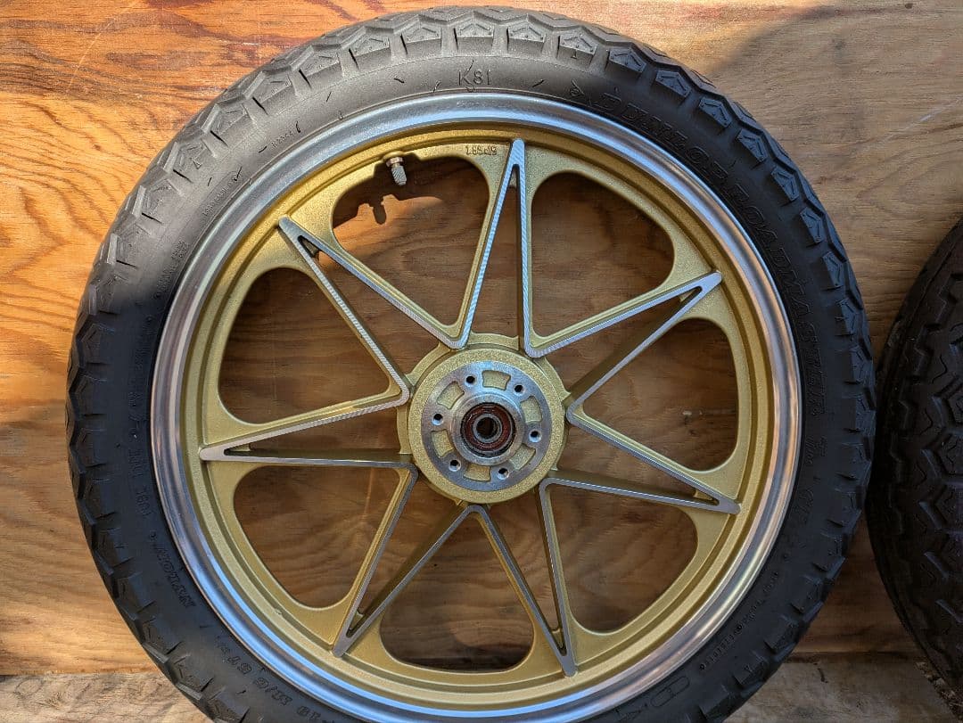 gt380セブンスターホイール 前後セット