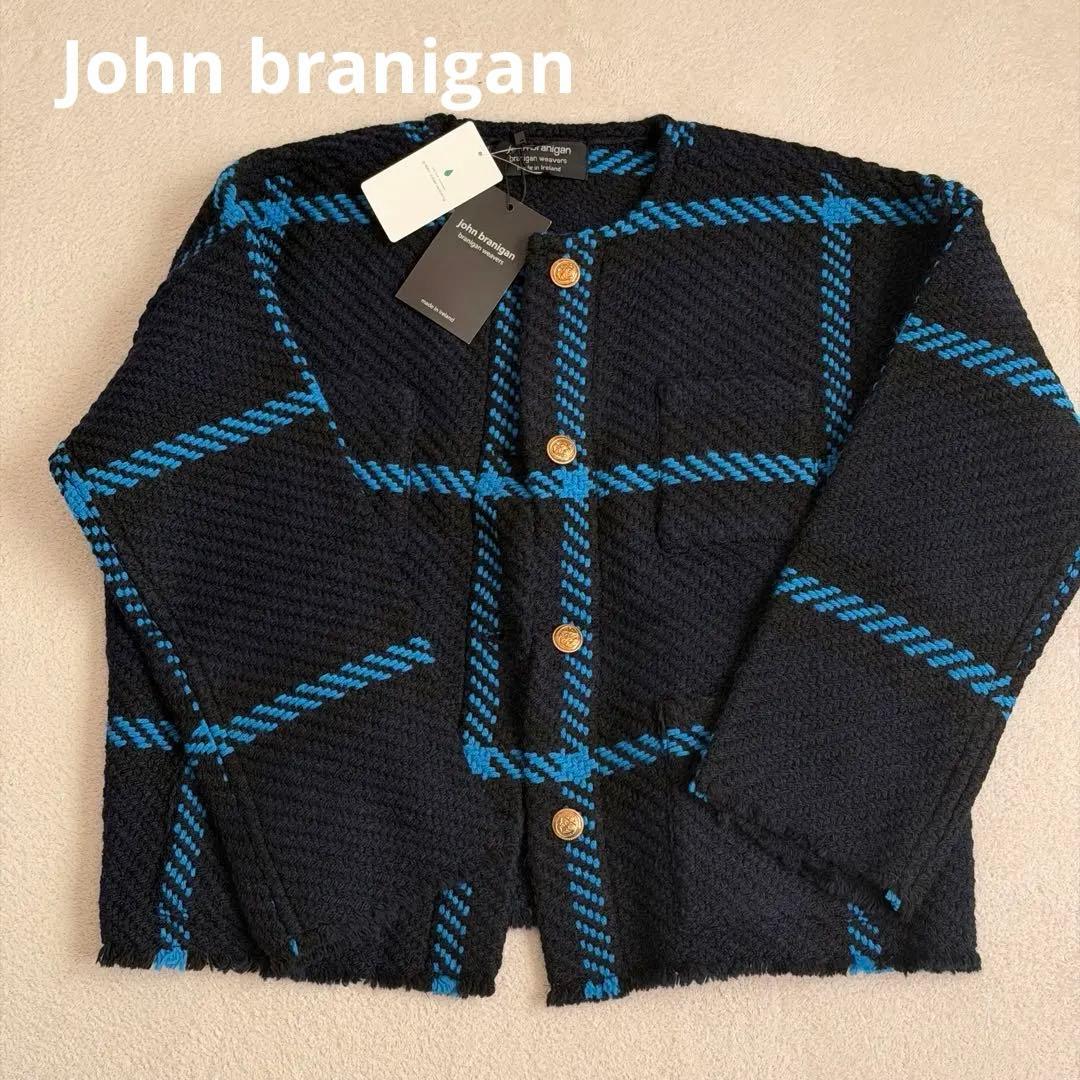 【新品未使用】John branigan ツイードジャケット