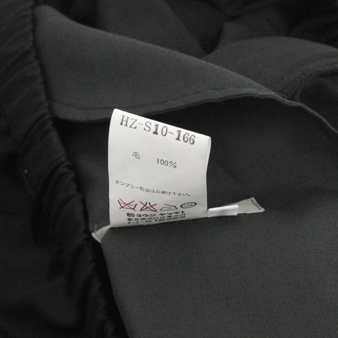 ヨウジヤマモトプールオム 09AW ウールギャバジンラップデザインロングスカート