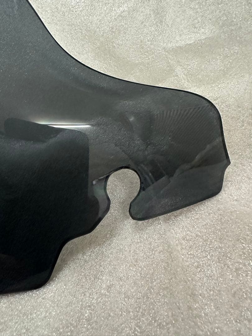 ハーレー純正ウインドスプリッターウインドシールド114mm高ダークスモーク