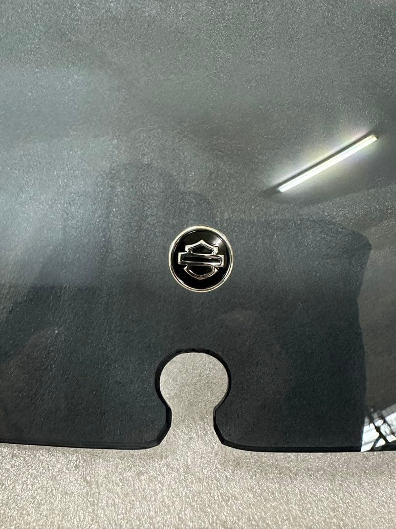 ハーレー純正ウインドスプリッターウインドシールド114mm高ダークスモーク