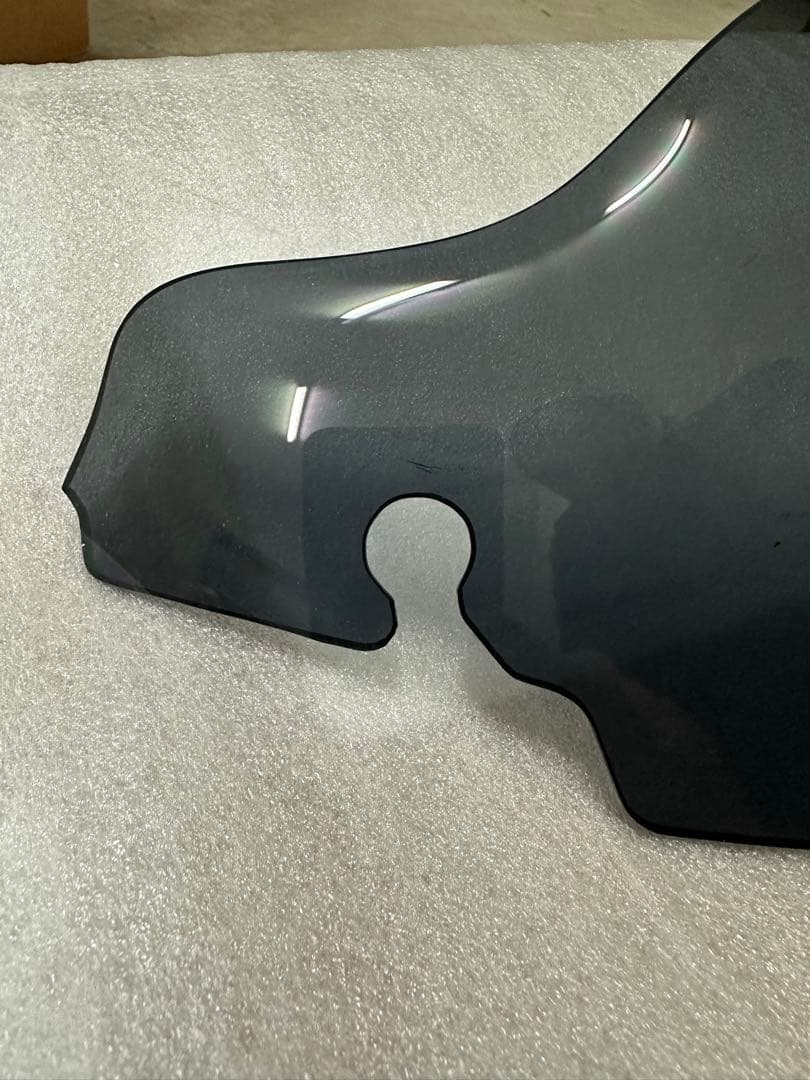 ハーレー純正ウインドスプリッターウインドシールド114mm高ダークスモーク