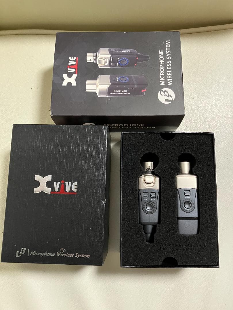 山高水長　Xvive ワイヤレスマイクシステム 中古品