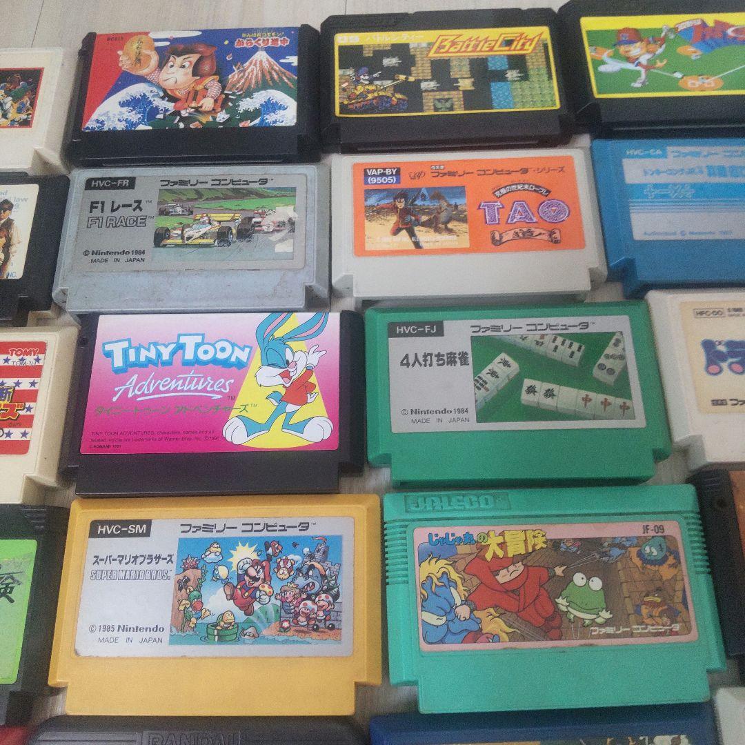 ファミコンソフトジャンク品セット