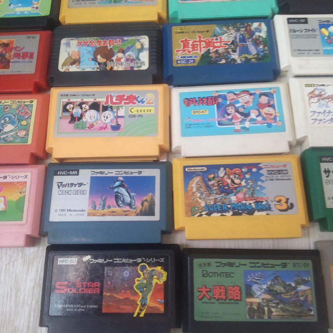 ファミコンソフトジャンク品セット