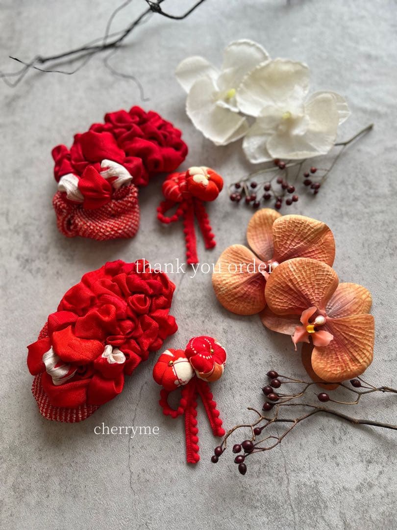 m...様髪飾りオーダーページ