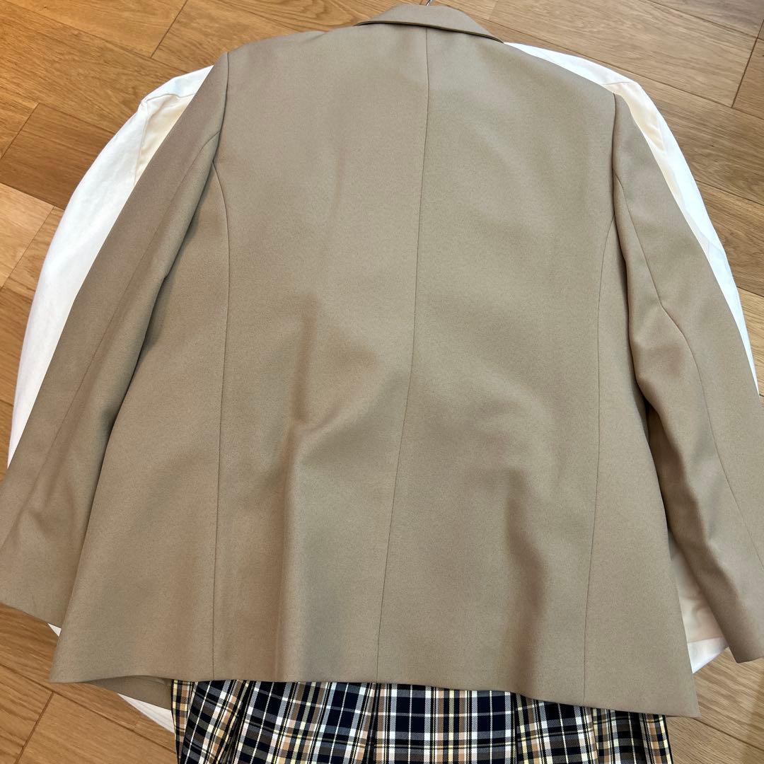 小学生卒業式　ジャケット・スカート・シャツ・ネクタイ4点セット　160サイズ