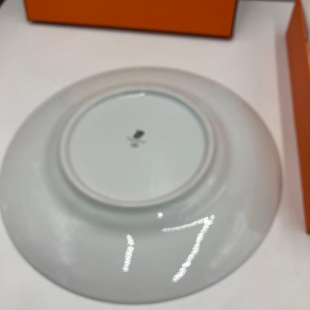 希少　エルメス　アーリーアメリカ　ディナープレート　サービスプレート　33cm