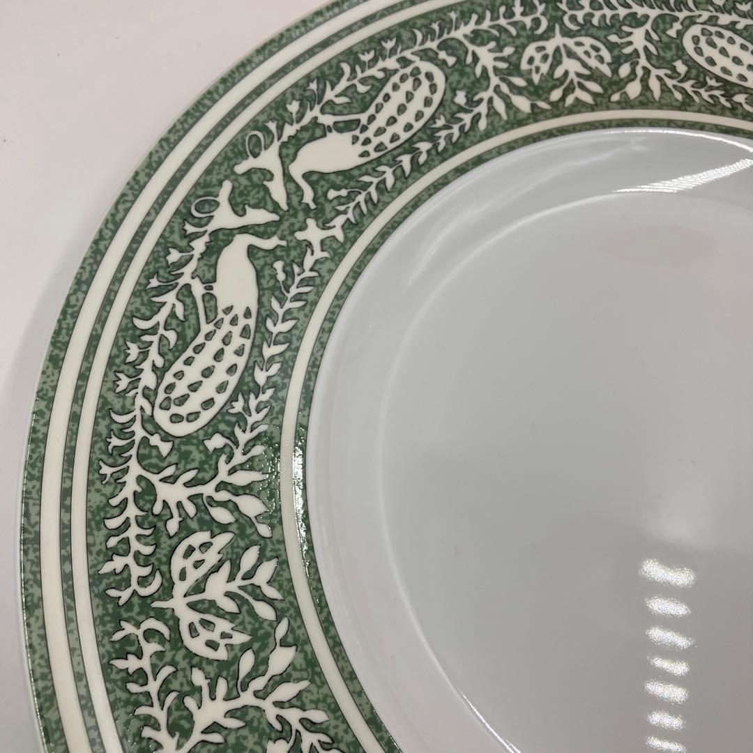 希少　エルメス　アーリーアメリカ　ディナープレート　サービスプレート　33cm