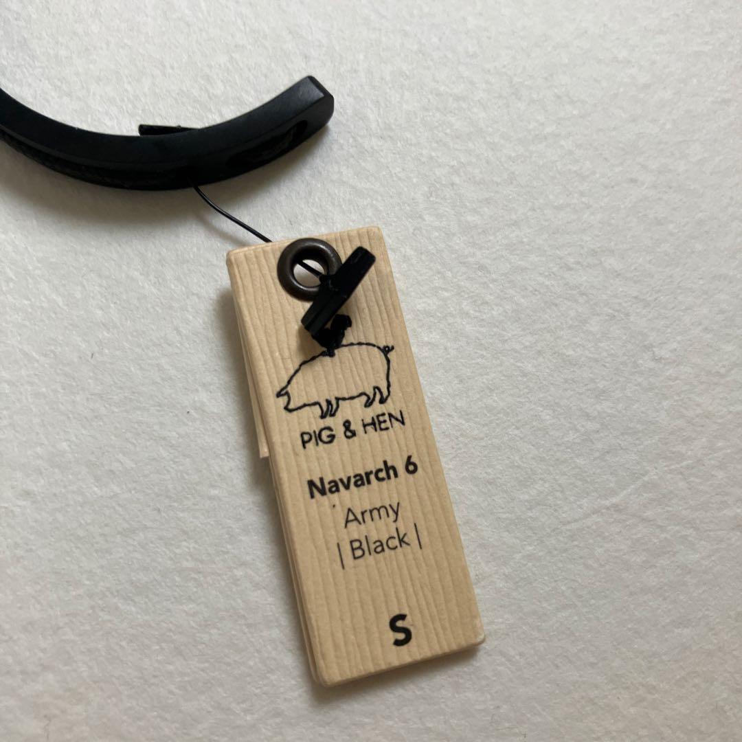 新品 PIG&HEN ピッグアンドヘン NAVARCH 6mm バングル