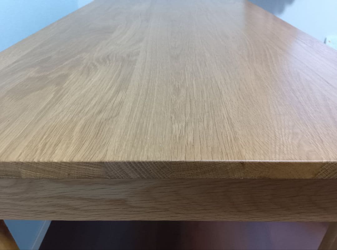 無印良品　デスク　学習机　オーク材