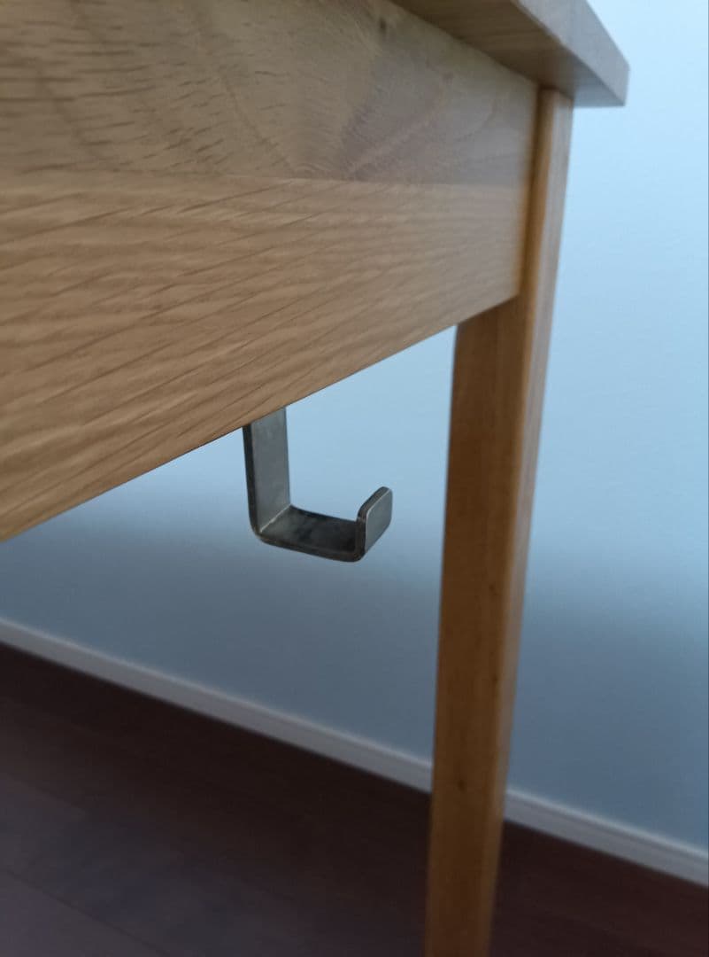 無印良品　デスク　学習机　オーク材