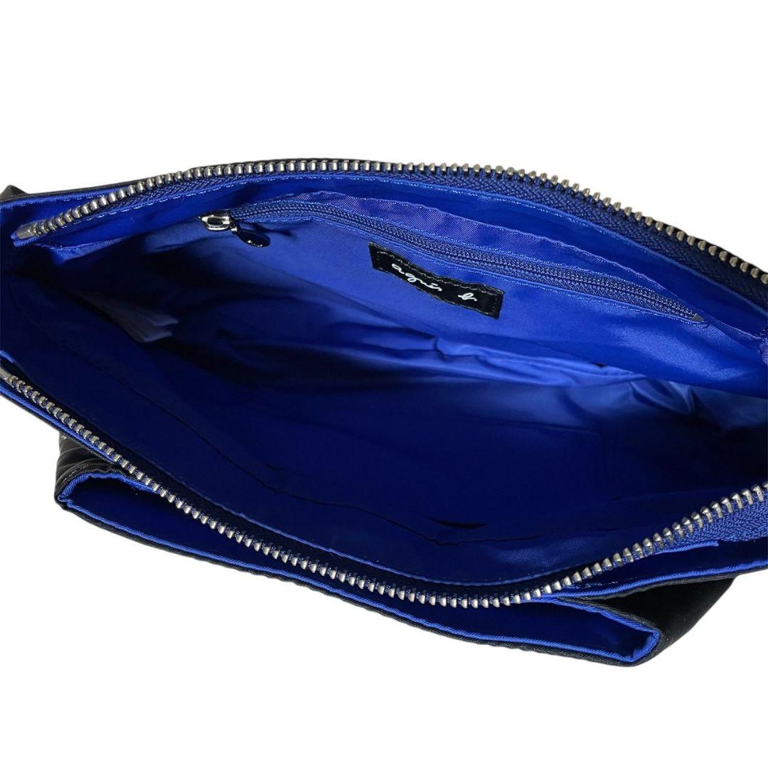 アニエスベー　OAS14-02 2way ミニショルダーバッグ　ブラック