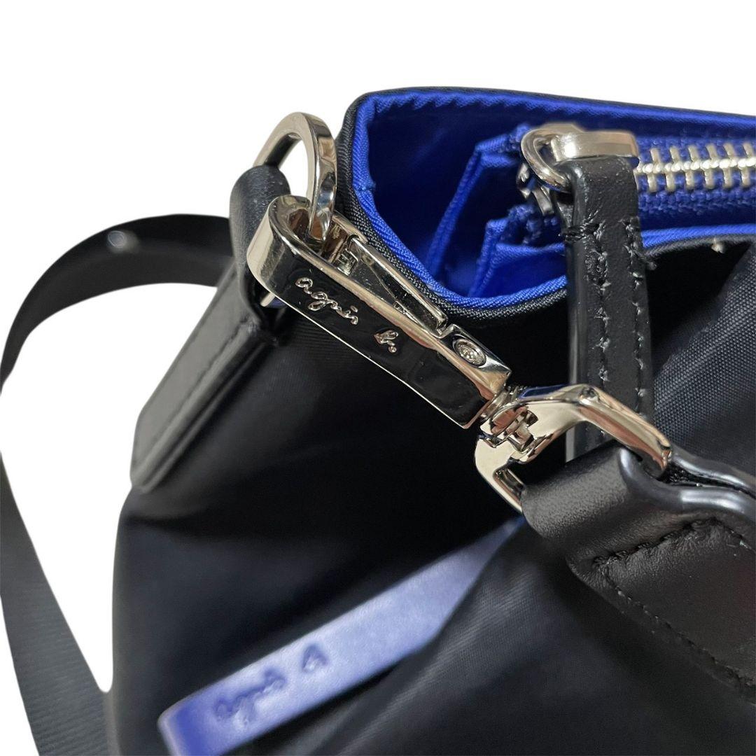 アニエスベー　OAS14-02 2way ミニショルダーバッグ　ブラック