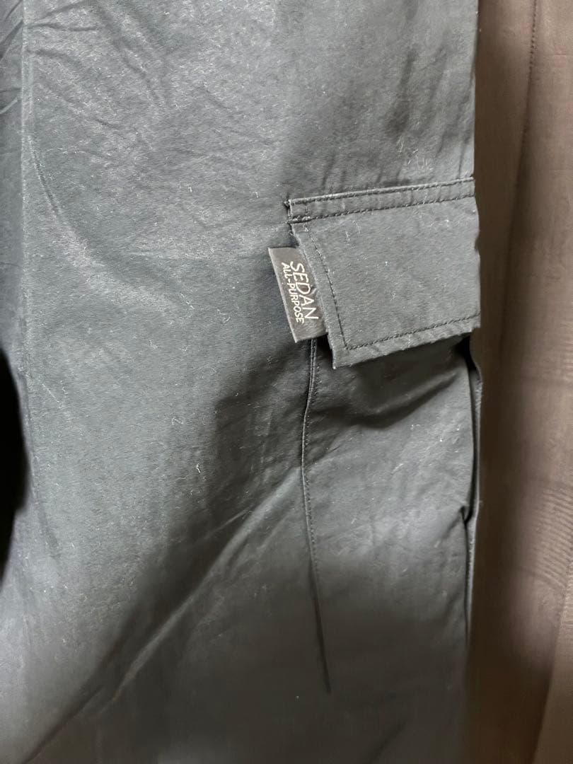 SEDAN ALL-PURPOSE Big Cargo Pant ブラック