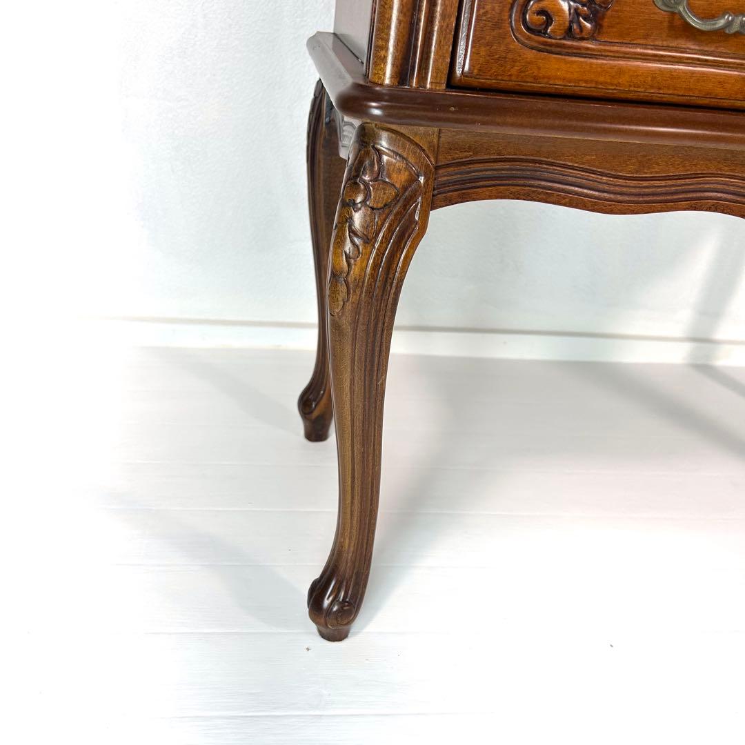 【希少】クラウディオ 猫脚 5段チェスト アンティーク イタリア製 大理石 天板