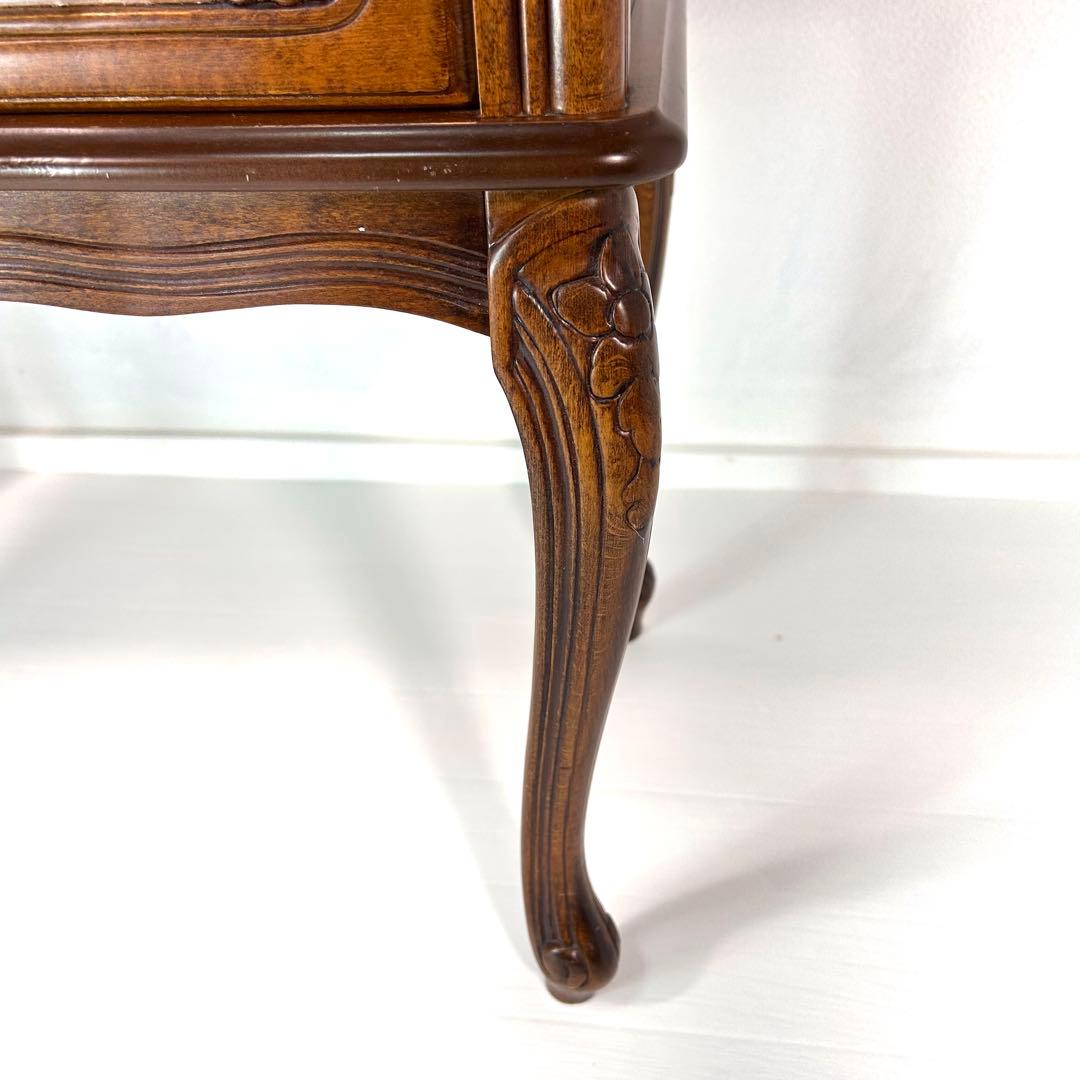 【希少】クラウディオ 猫脚 5段チェスト アンティーク イタリア製 大理石 天板