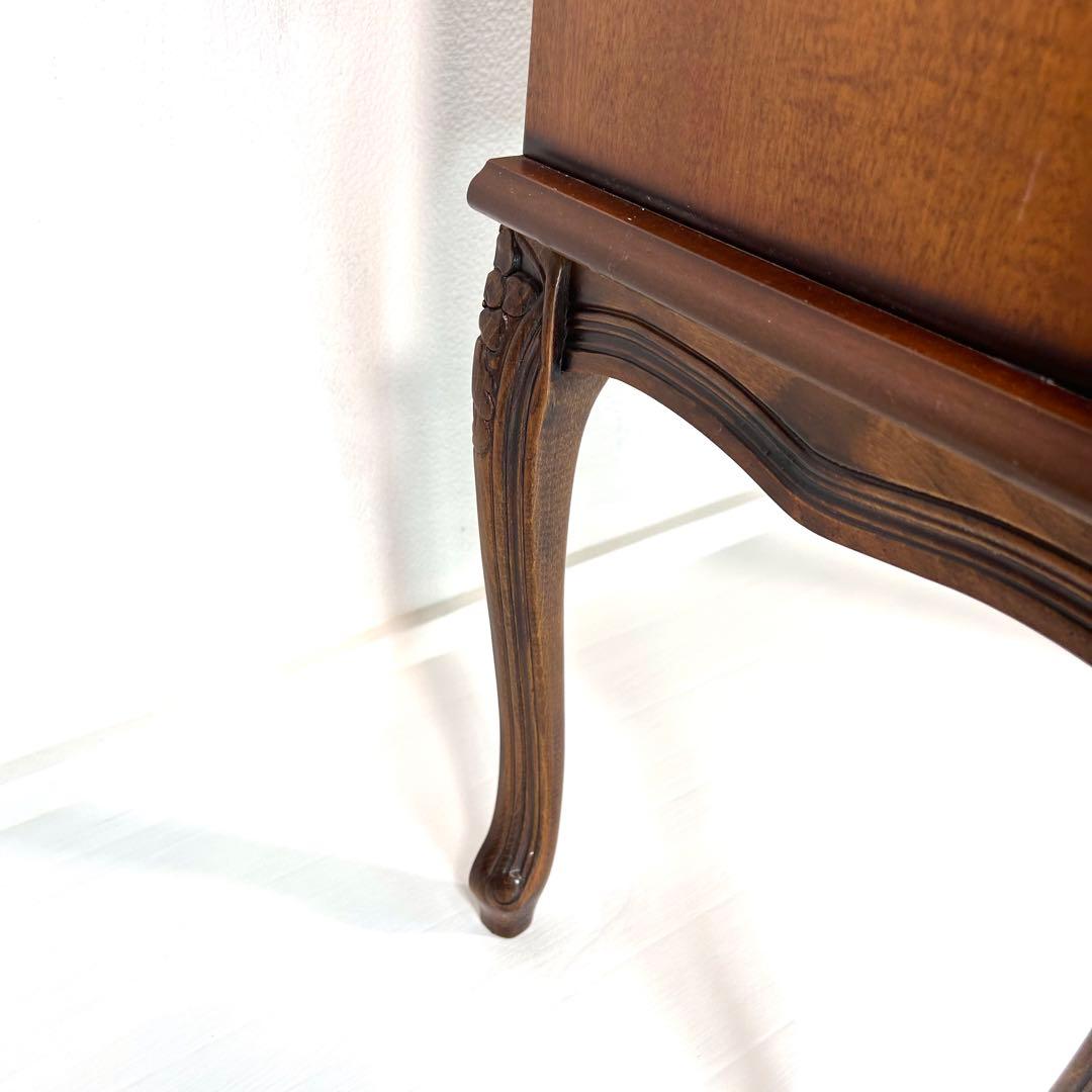 【希少】クラウディオ 猫脚 5段チェスト アンティーク イタリア製 大理石 天板