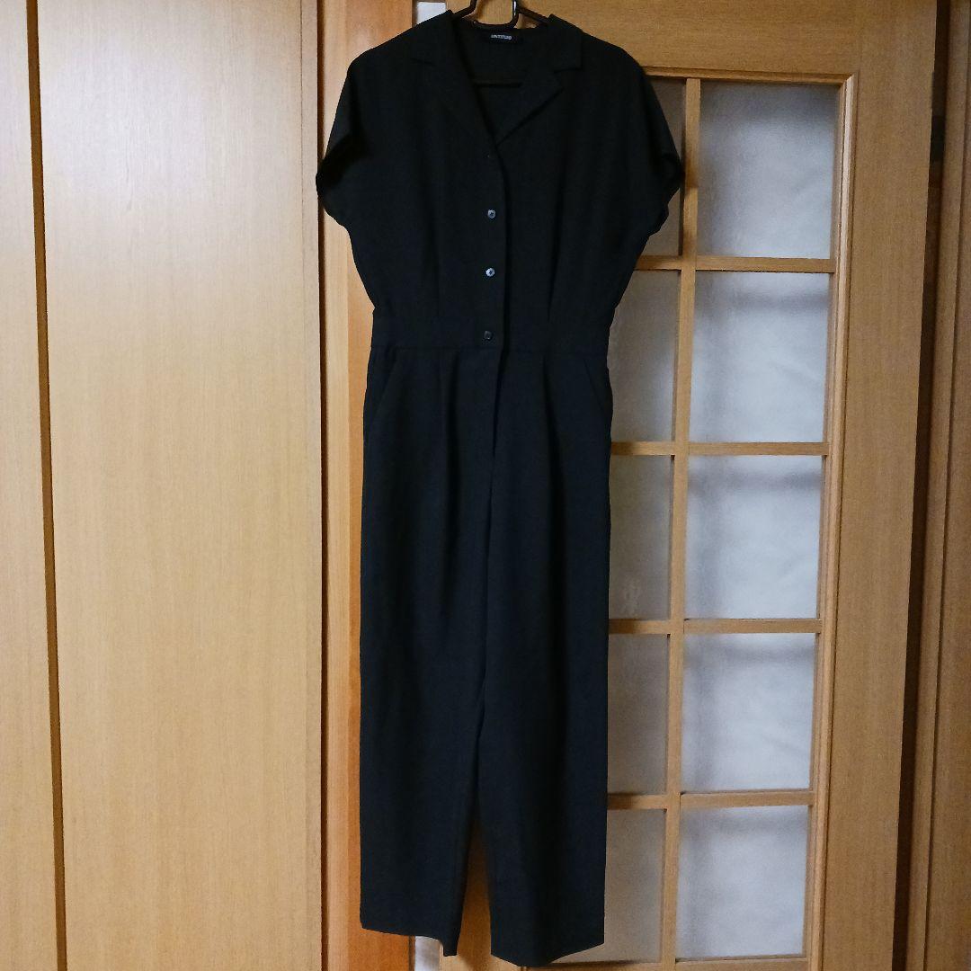 UNTITLED アンタイトル 【こなれ感】リラクシオン ツイル オールインワン