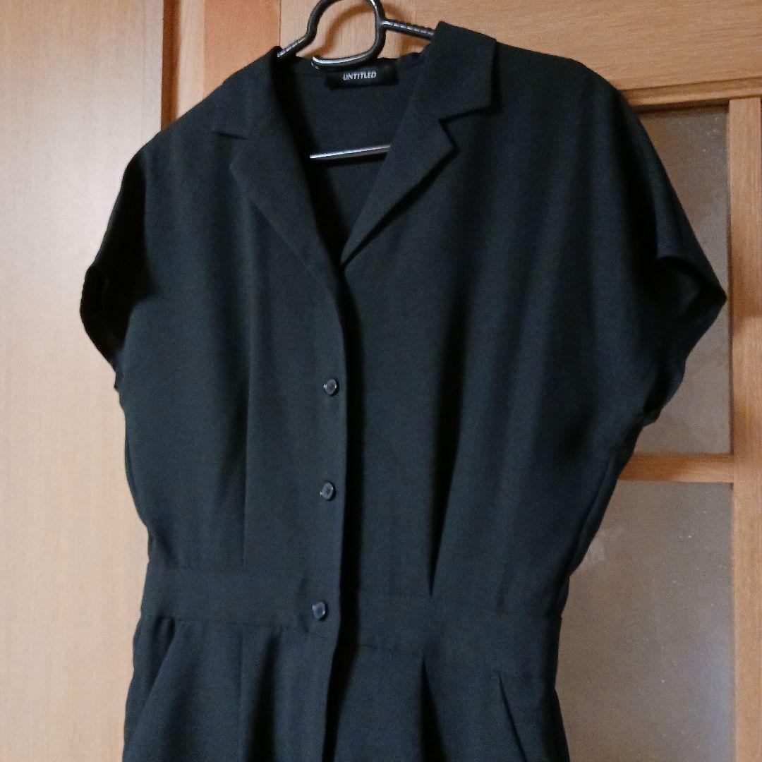 UNTITLED アンタイトル 【こなれ感】リラクシオン ツイル オールインワン