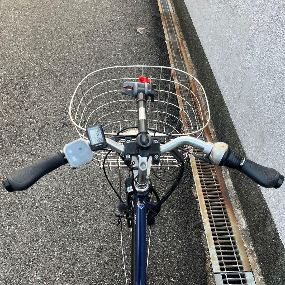 送料込み ブリヂストン アルベルトE 27インチ ブルー 電動アシスト自転車