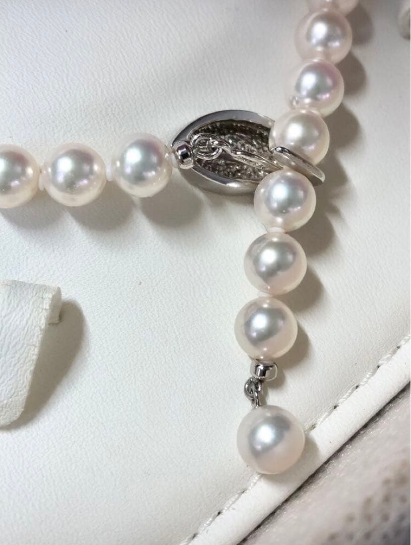 【美品】カシェ　アコヤ真珠　ネックレス