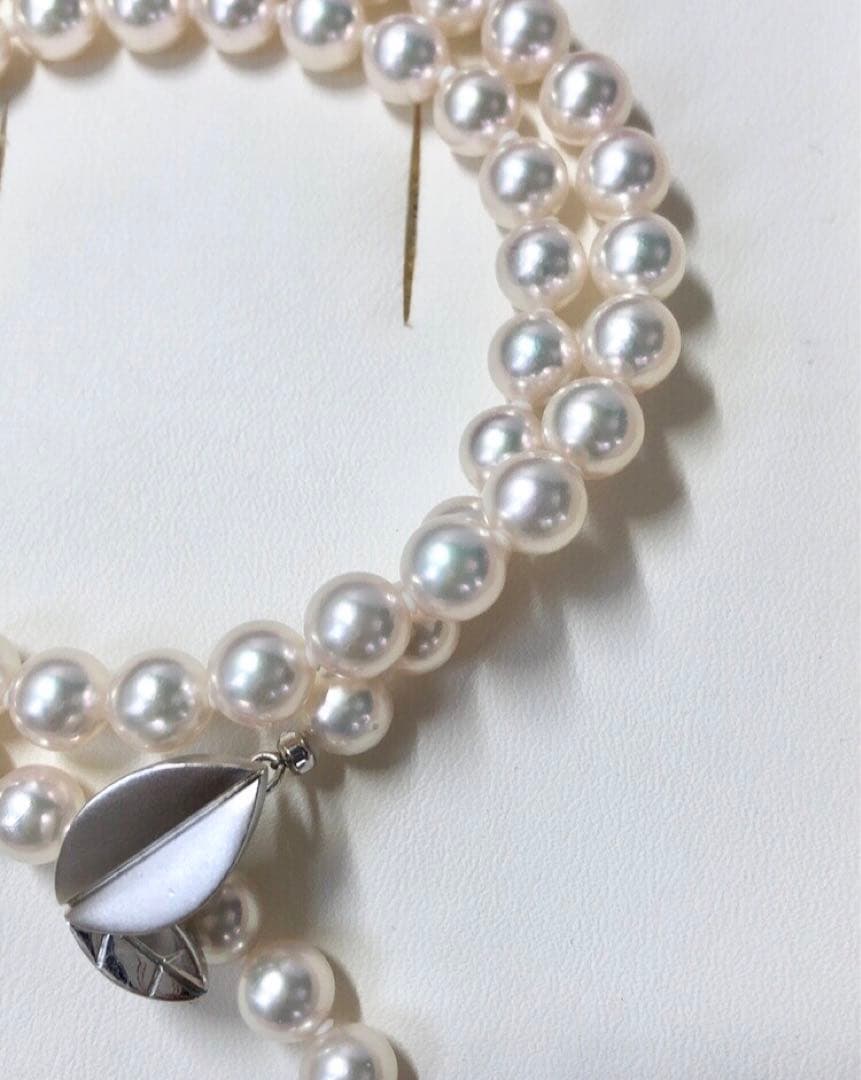 【美品】カシェ　アコヤ真珠　ネックレス