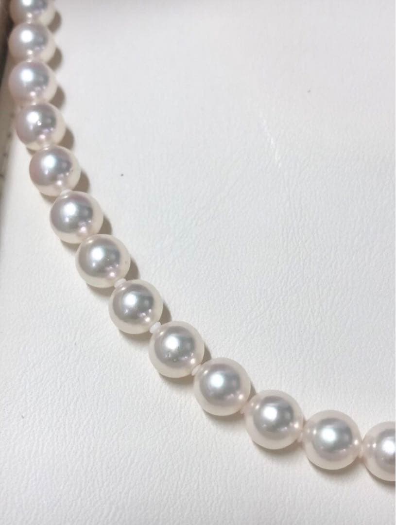 【美品】カシェ　アコヤ真珠　ネックレス