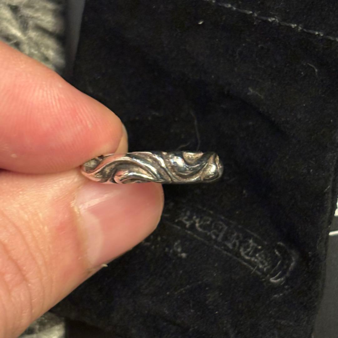 CHROME HEARTS スクロール フープ ピアス インボイス原本付