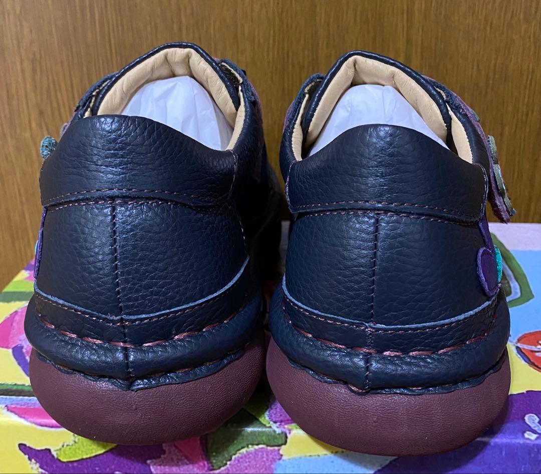 未使用　estacion エスタシオン　お花モチーフシューズ