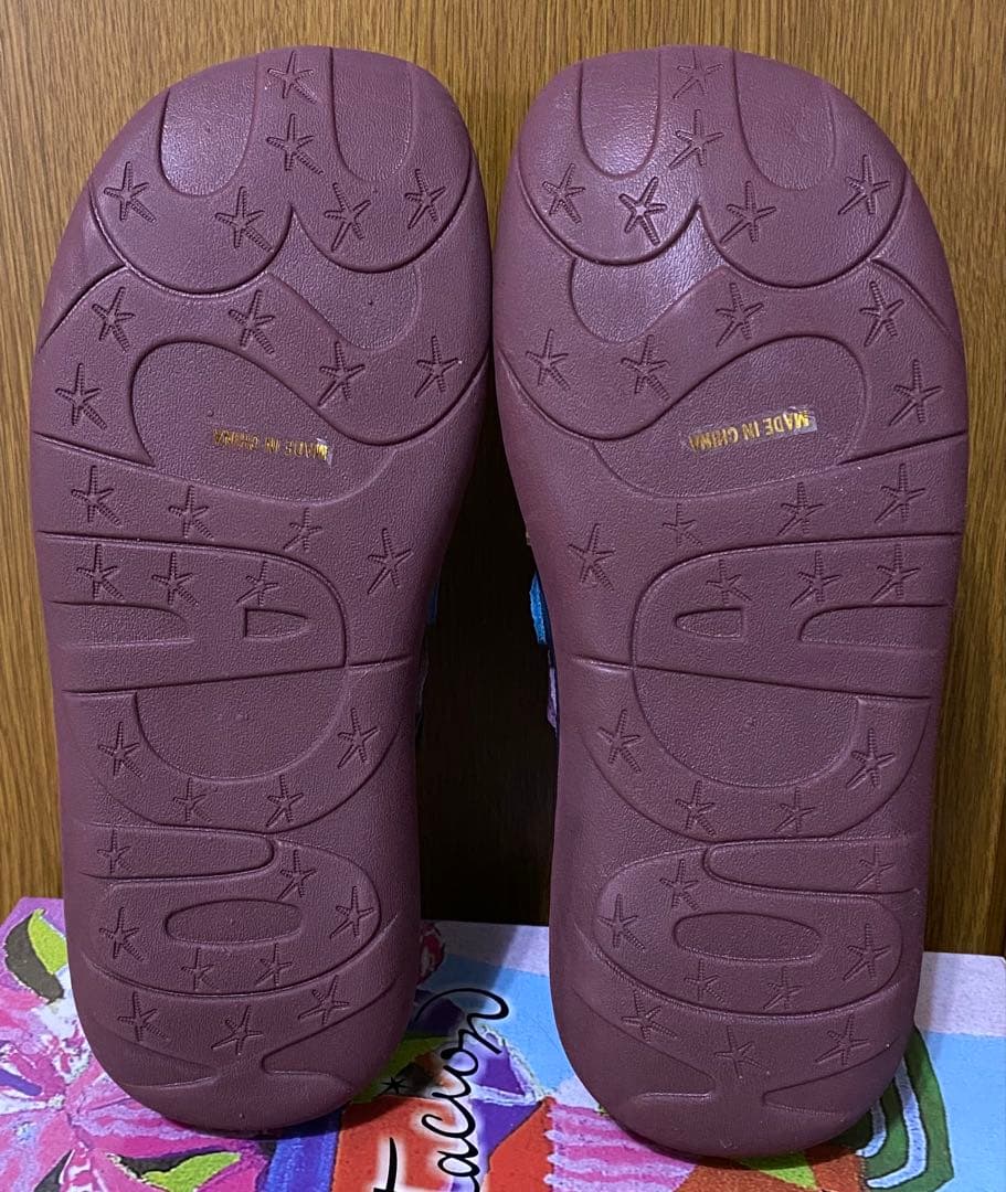 未使用　estacion エスタシオン　お花モチーフシューズ