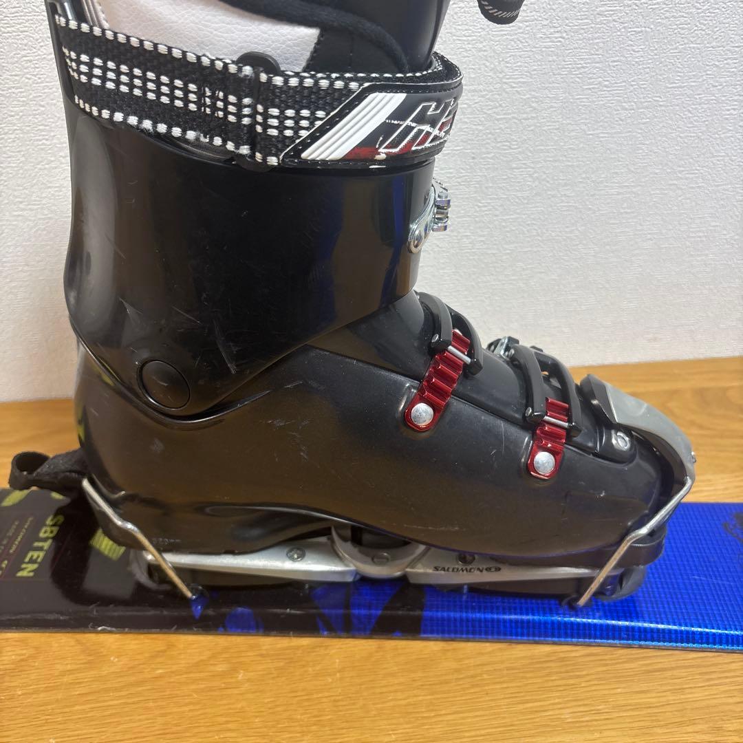 メンズ　ショートスキー　ファンスキーセット　28-28.5cm Salomon
