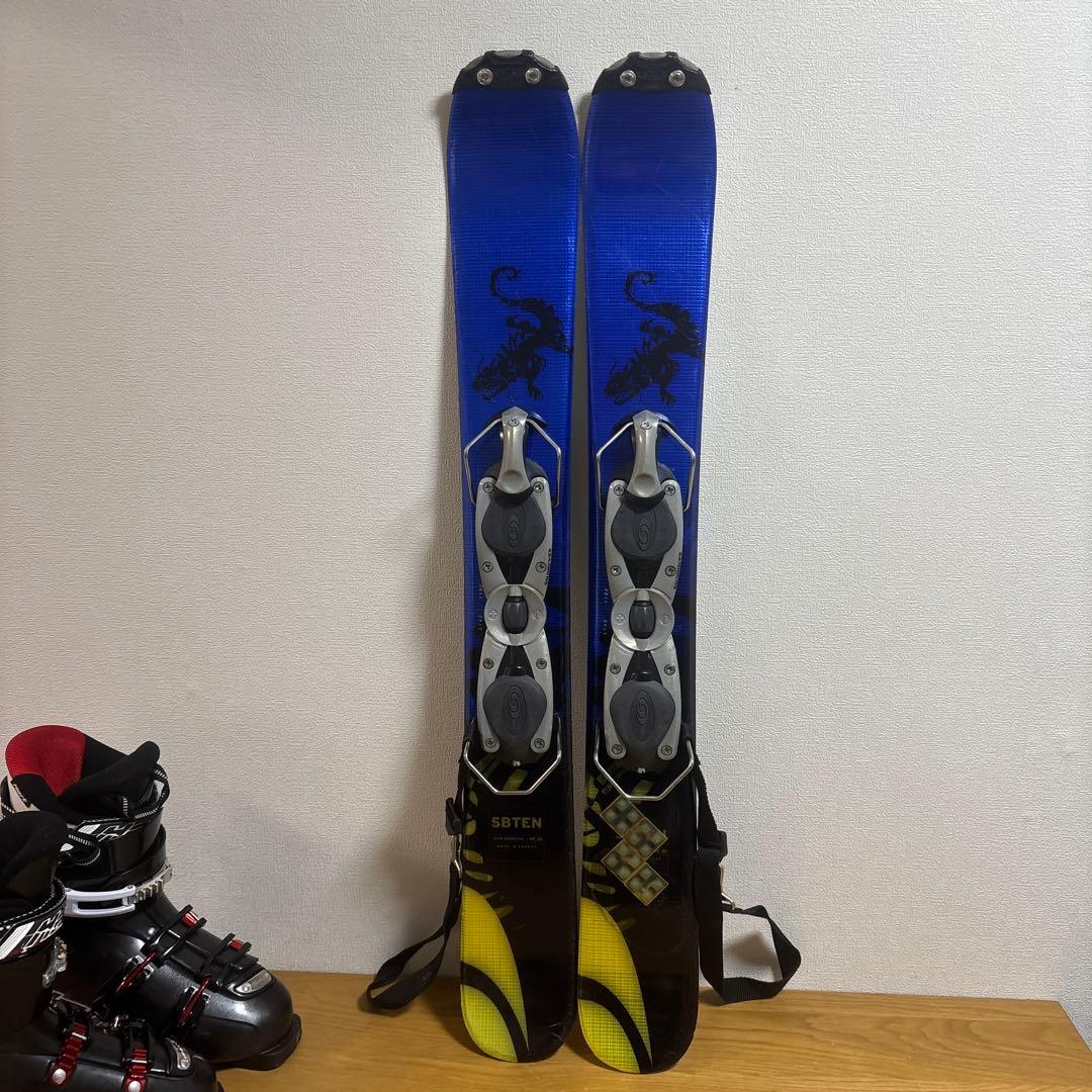 メンズ　ショートスキー　ファンスキーセット　28-28.5cm Salomon