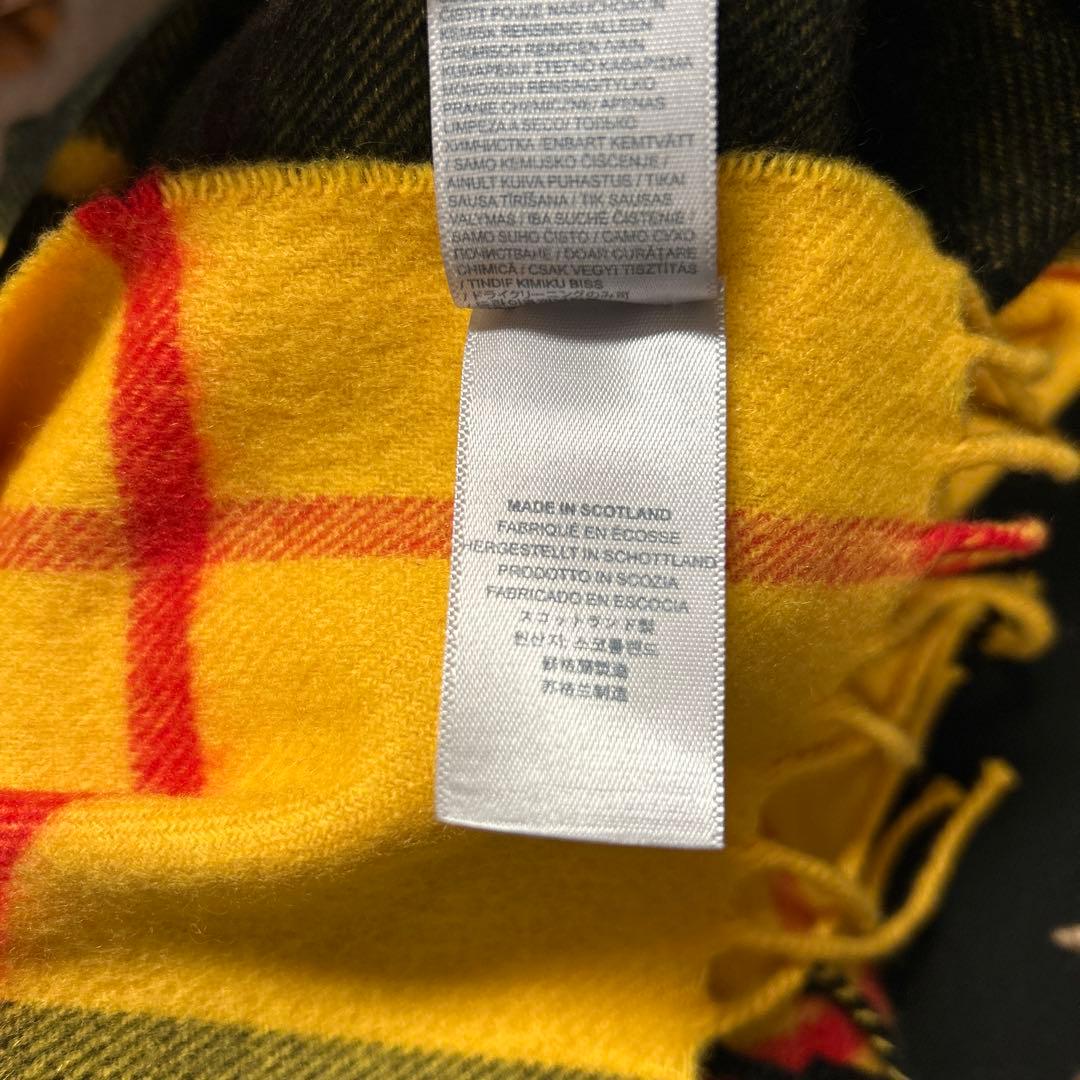 ジョンストンズ Johnstons カシミア 100% ストール 中判