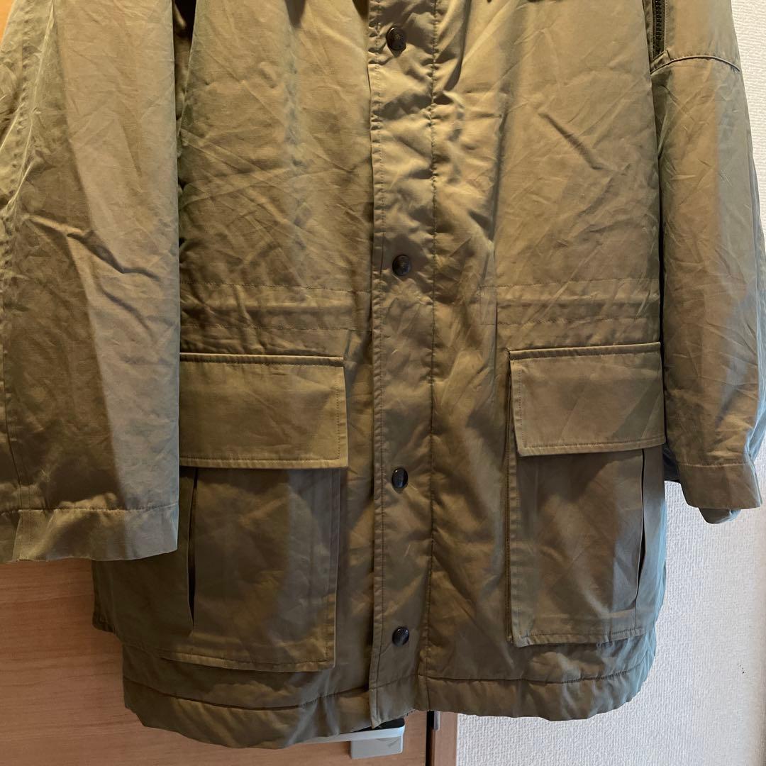 80's90's英国製別注【バーバリー×マルゼン】玉虫色ハーフコートカバーオール