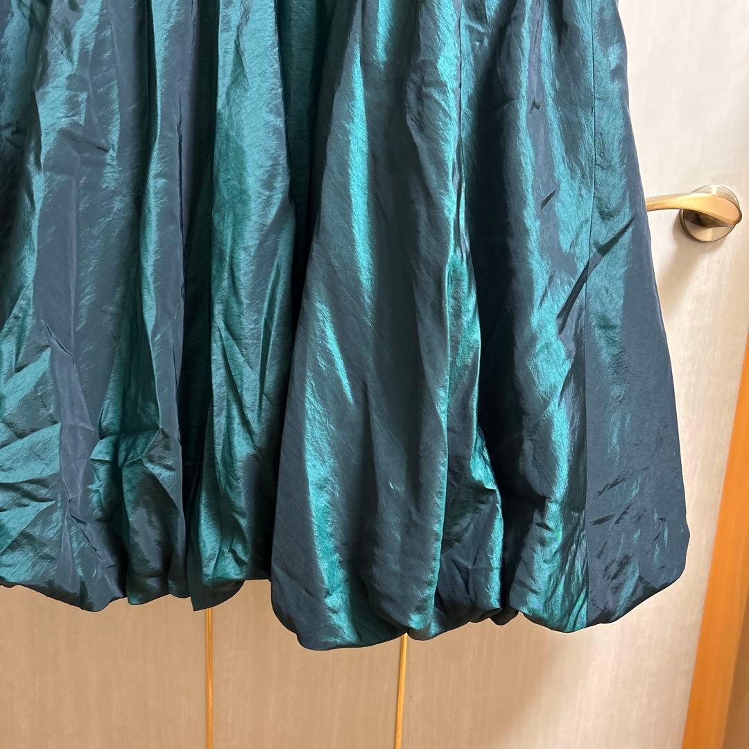 UN3D. ドローストリングバルーンワンピース